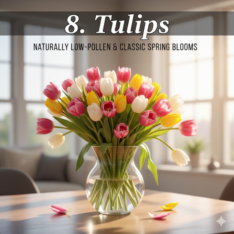 8. Tulips (The Spring Staple)
