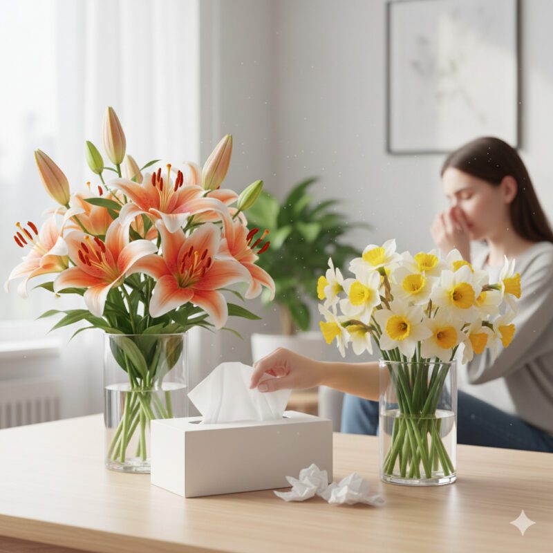 A Note on Conflicting Blooms (Lilies & Daffodils)