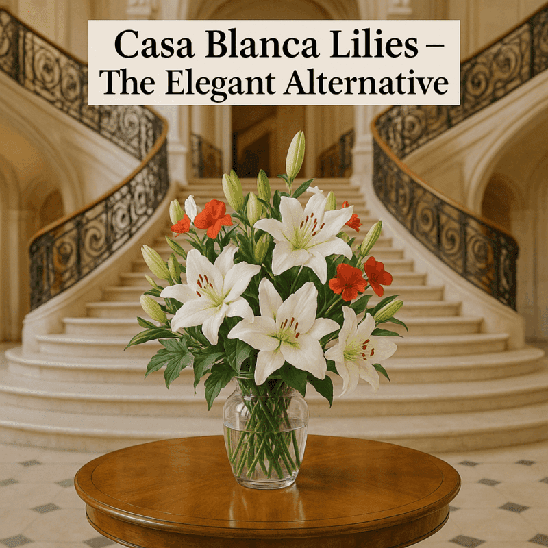 Casa Blanca Lilies – The Elegant Alternative