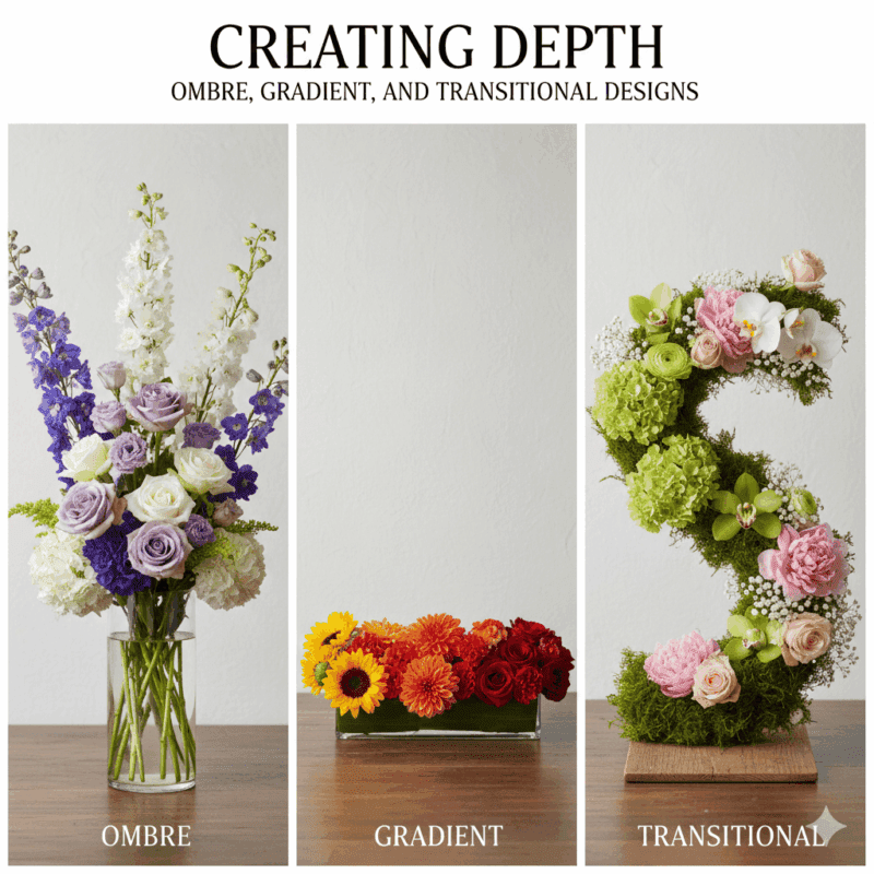 Creating Depth Ombre, Gradient, and Transitional Designs