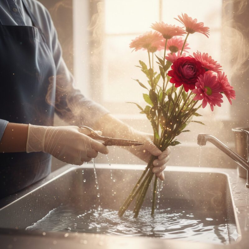 Emergency Revival Saving Drooping Roses