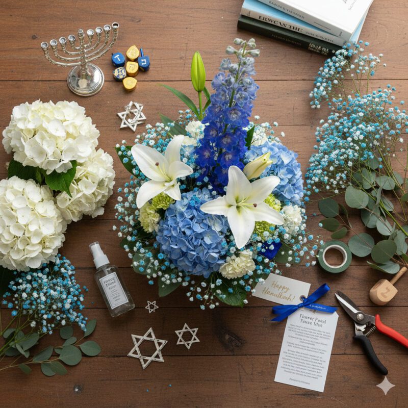 Enhancing the Arrangement with Accessories and Care
