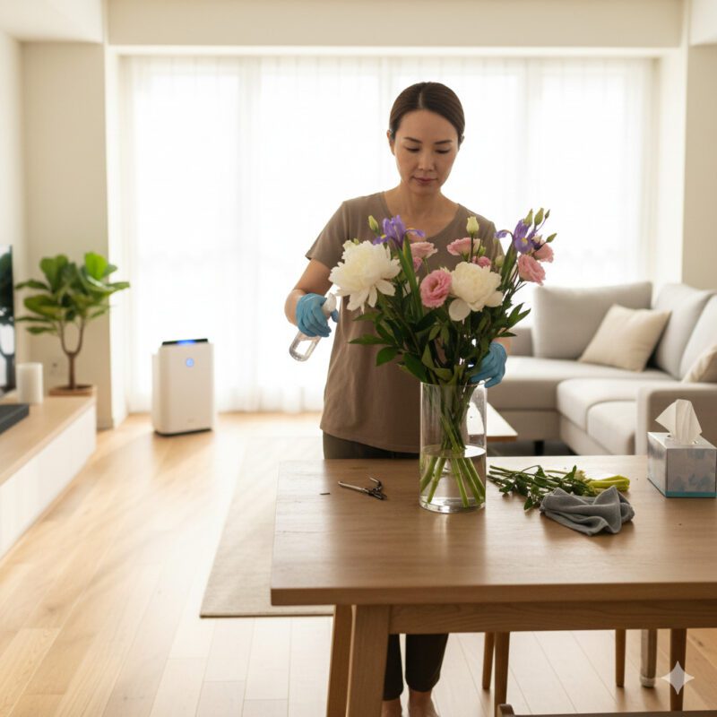 Essential Tips for Handling Flowers and Maintaining a Low Allergen Home