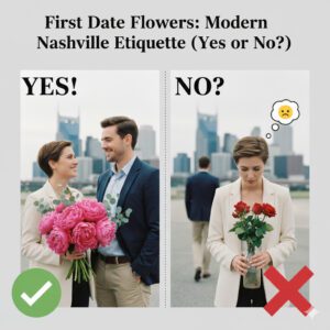 First Date Flowers Modern Nashville Etiquette Yes or No