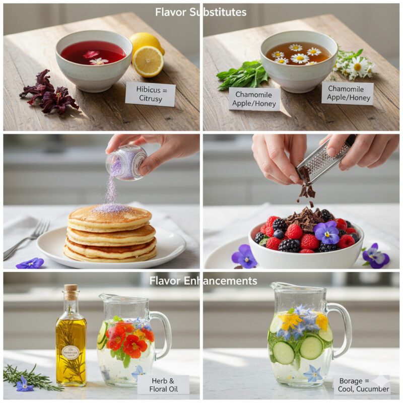 Flavor Substitutes and Enhancements