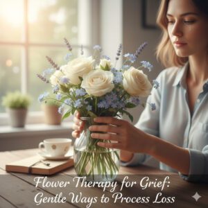 Flower Therapy for Grief Gentle Ways to Process Loss