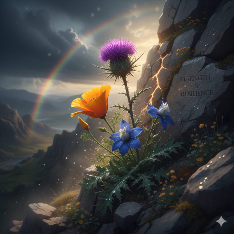 Flowers of Strength and Resilience