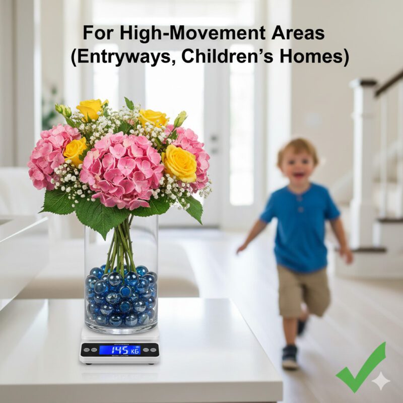 For High-Movement Areas (Entryways, Children’s Homes)