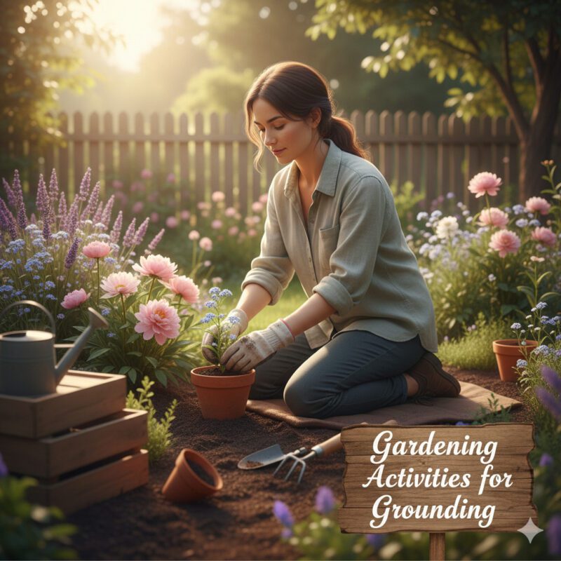 Gardening Activities for Emotional Grounding