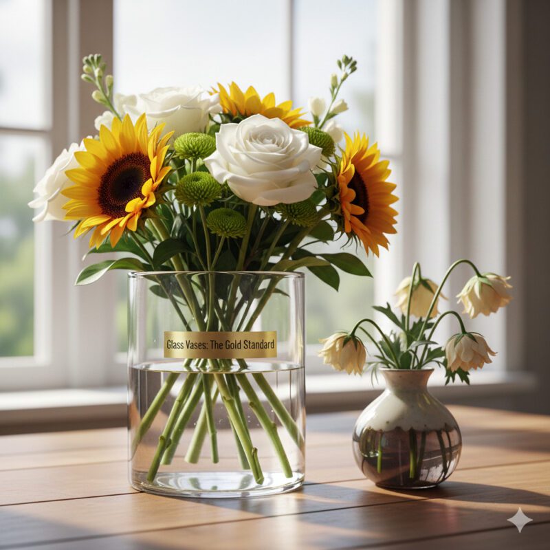Glass Vases The Gold Standard