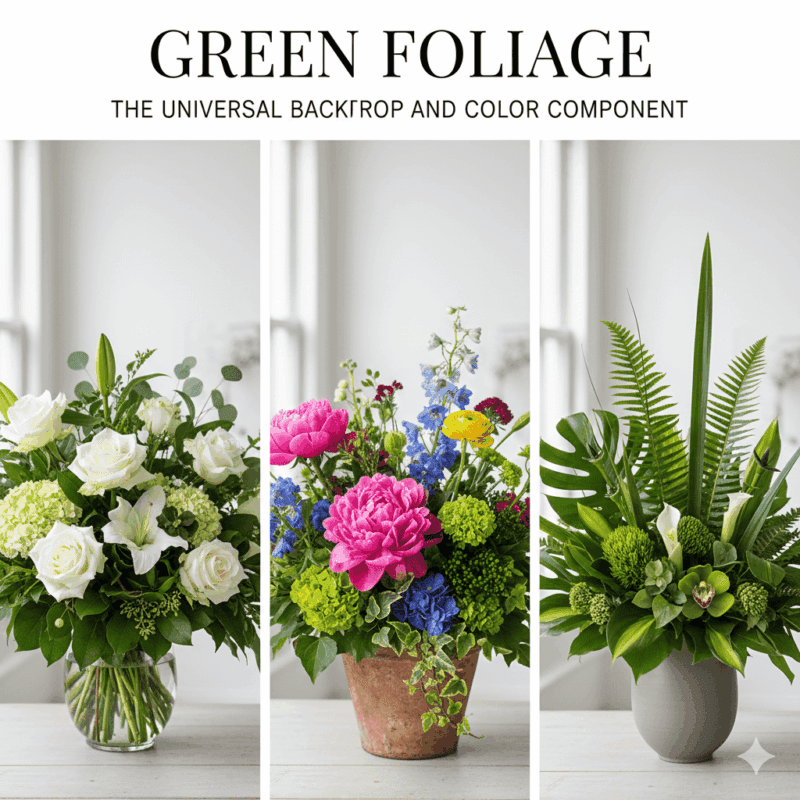 Green Foliage The Universal Backdrop and Color Component