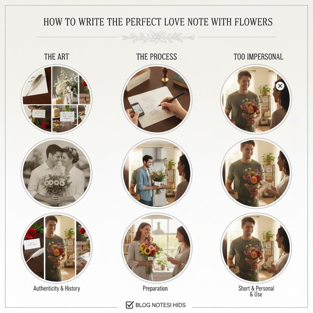 How to Write the Perfect Love Note with Flowers