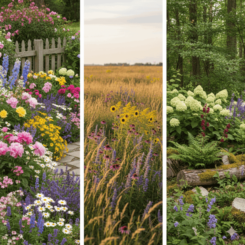 Landscape Palettes Cottage, Prairie, and Woodsy Styles
