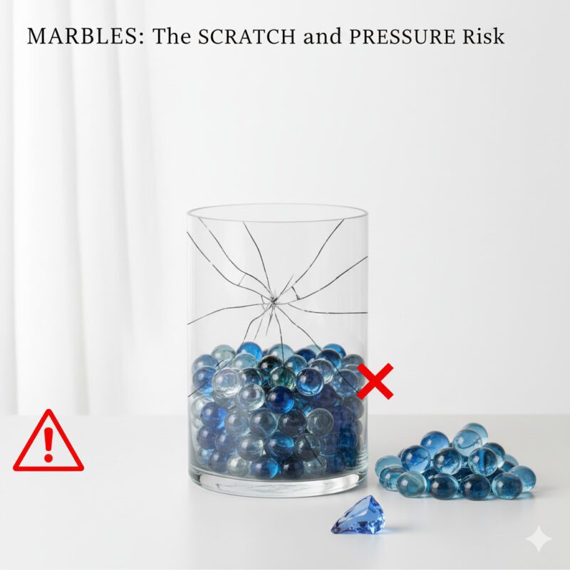 Marbles The Scratch and Pressure Risk