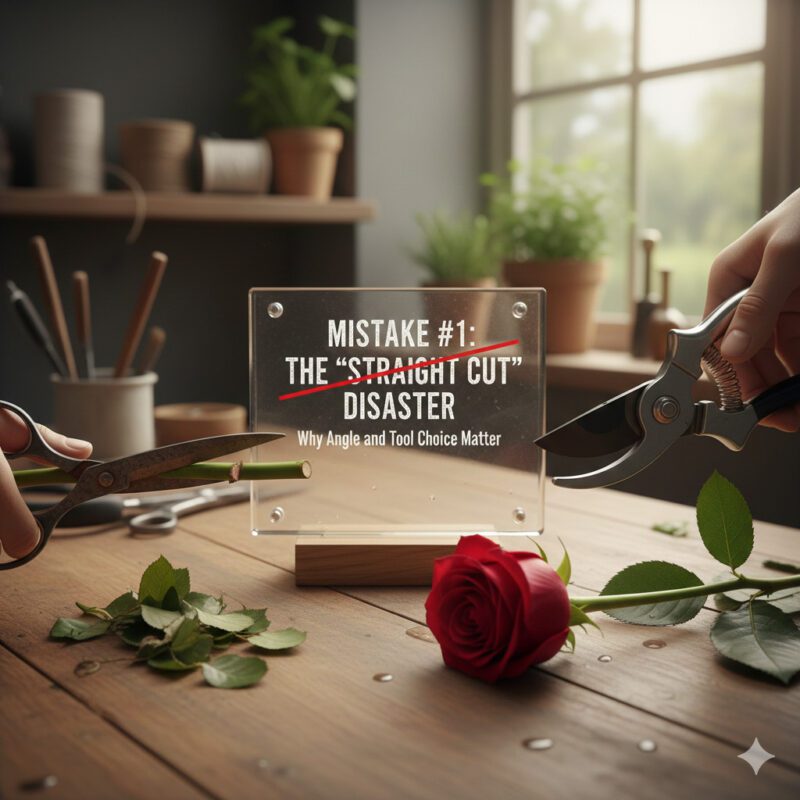 Mistake #1 The “Straight Cut” Disaster (Why Angle and Tool Choice Matter)