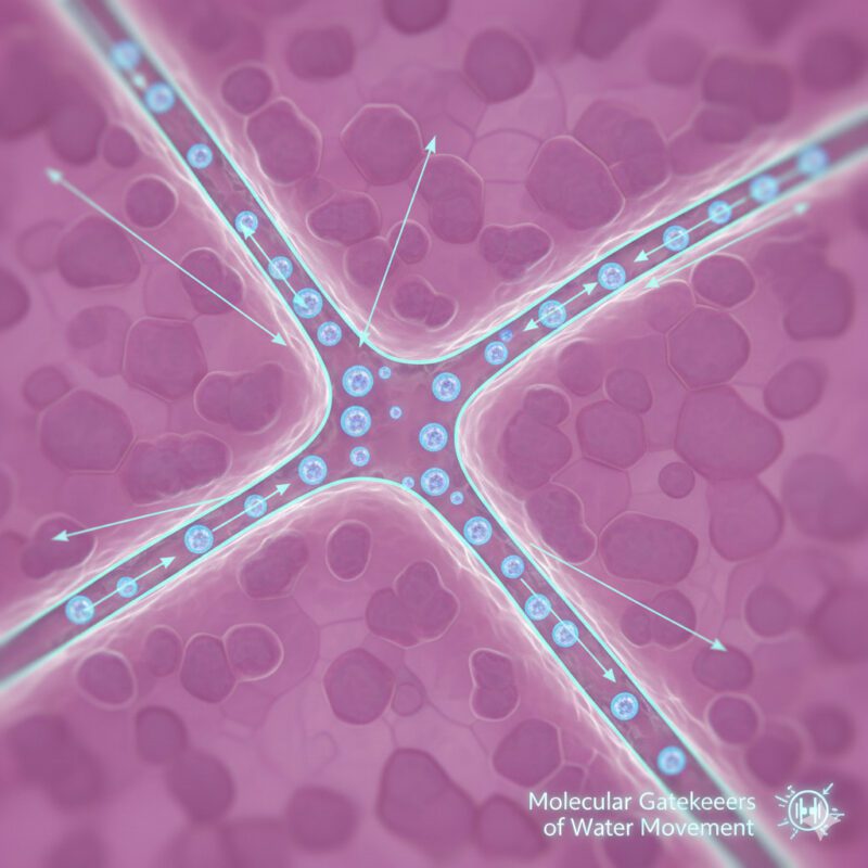 Molecular Gatekeepers of Water Movement