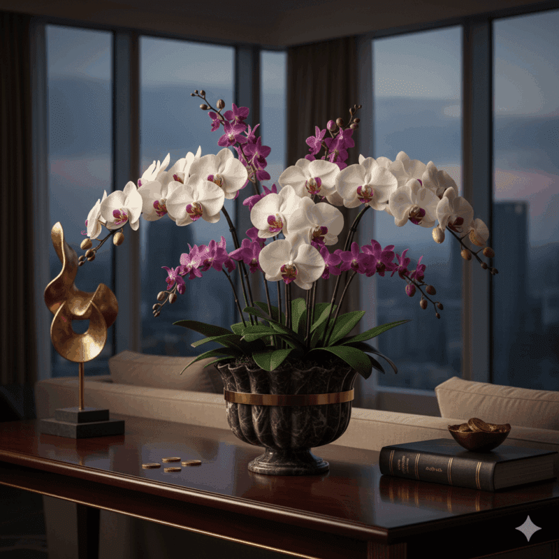 Orchids Luxury and Strength