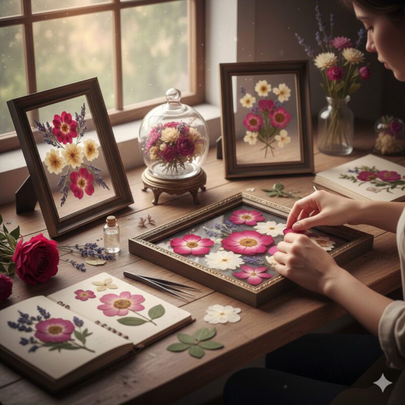 Section 4: Transforming Dried Blooms into Forever Art