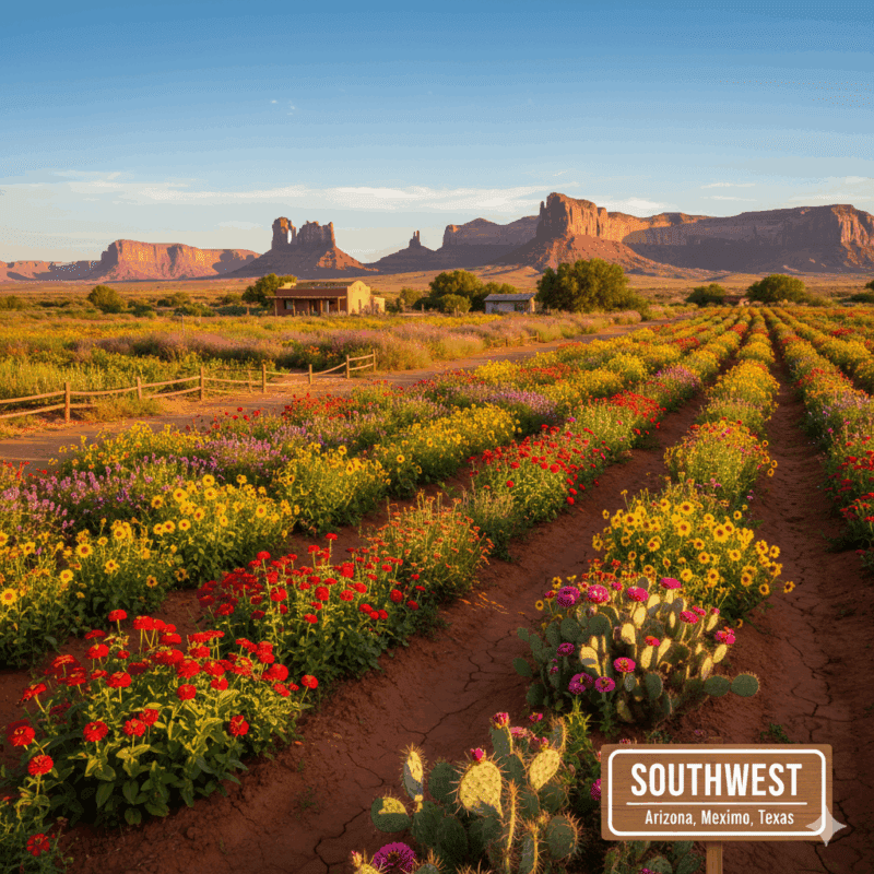 Southwest (Arizona, New Mexico, Texas)