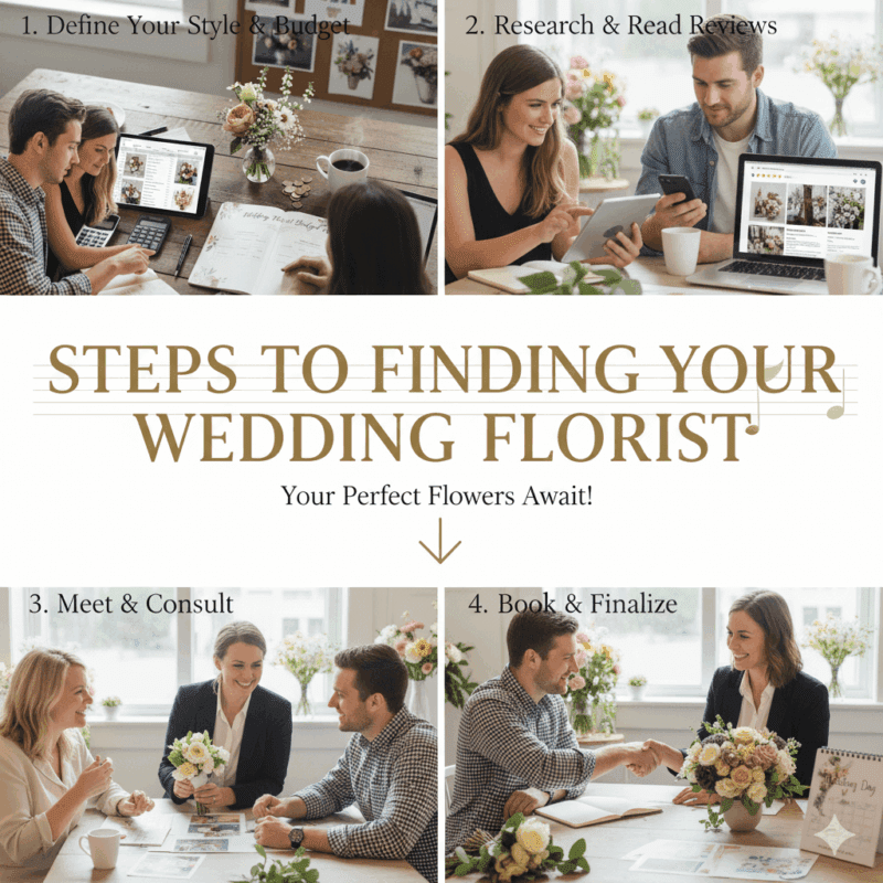 Steps to Finding the Best Wedding Florist in Nashville