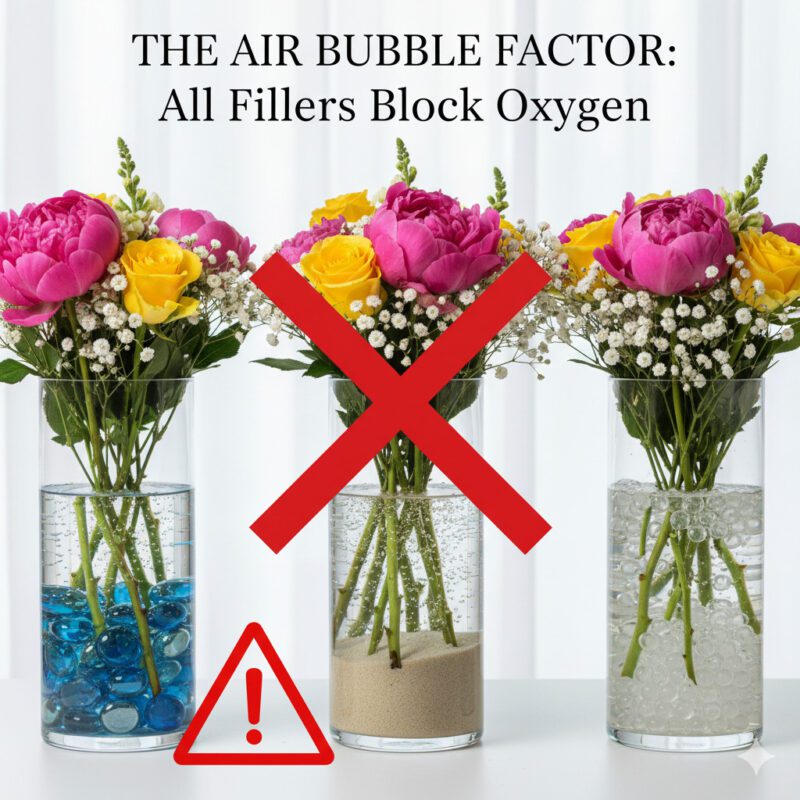 The Air Bubble Factor All Fillers Block Oxygen