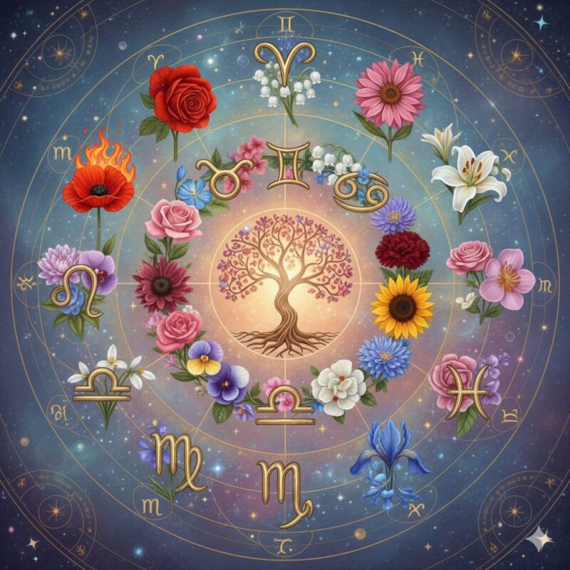 The Connection Between Zodiac Signs and Flowers