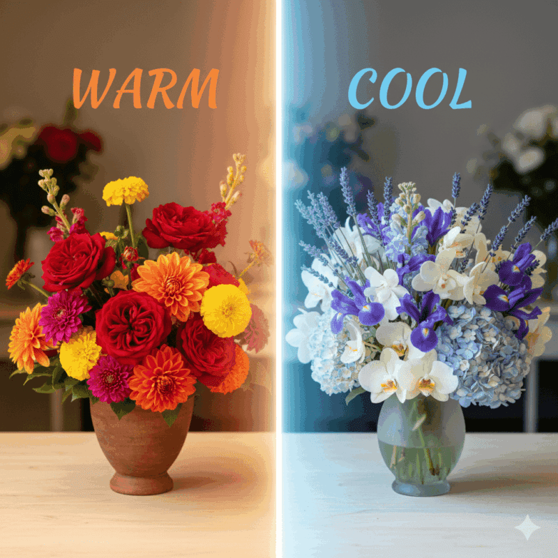 The Critical Rule Warm vs. Cool Color Temperature
