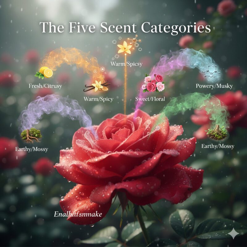The Five Scent Categories