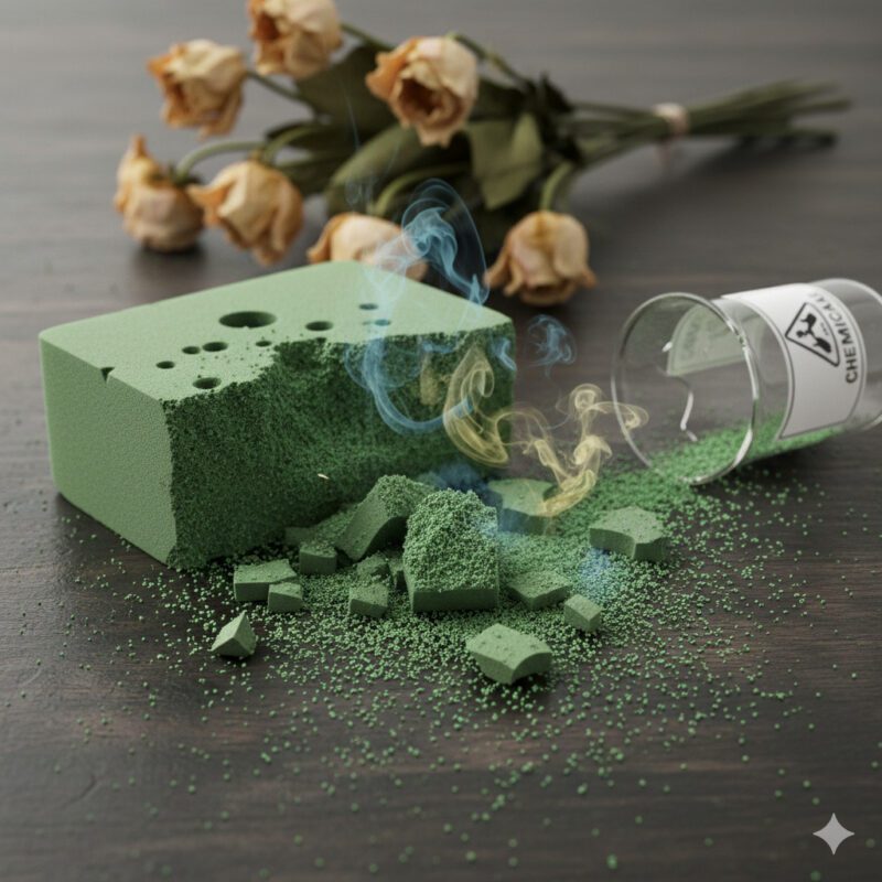 The Floral Foam Disaster Microplastics and Toxic Chemicals