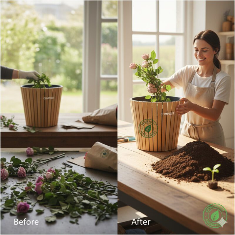 The Importance of Composting Floral Waste