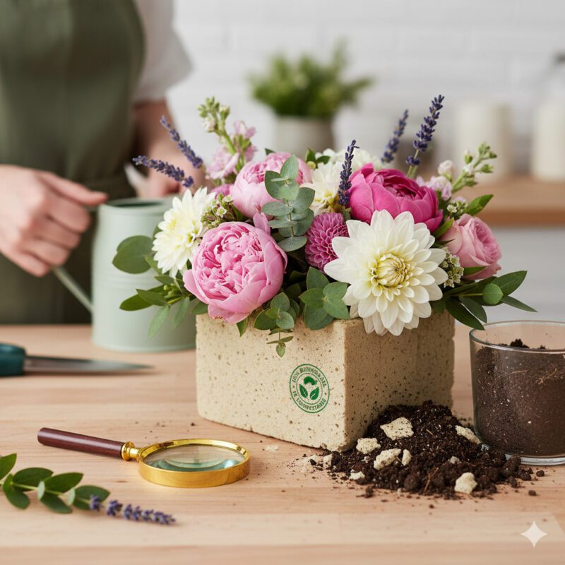 The New Wave of Biodegradable Floral Foams