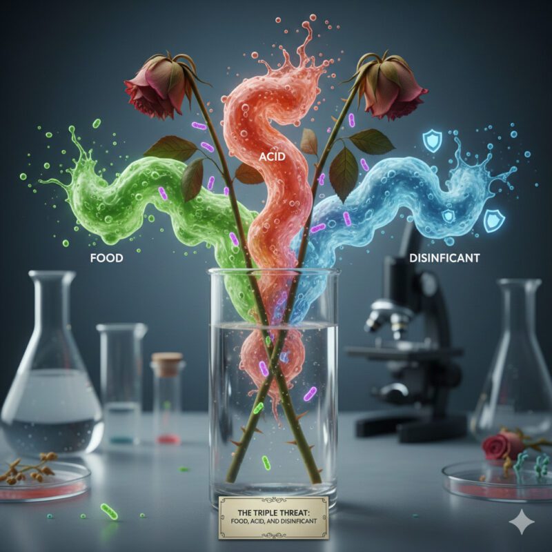 The Triple Threat Food, Acid, and Disinfectant