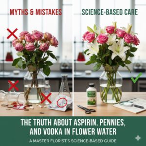 The Truth About Aspirin, Pennies, and Vodka in Flower Water