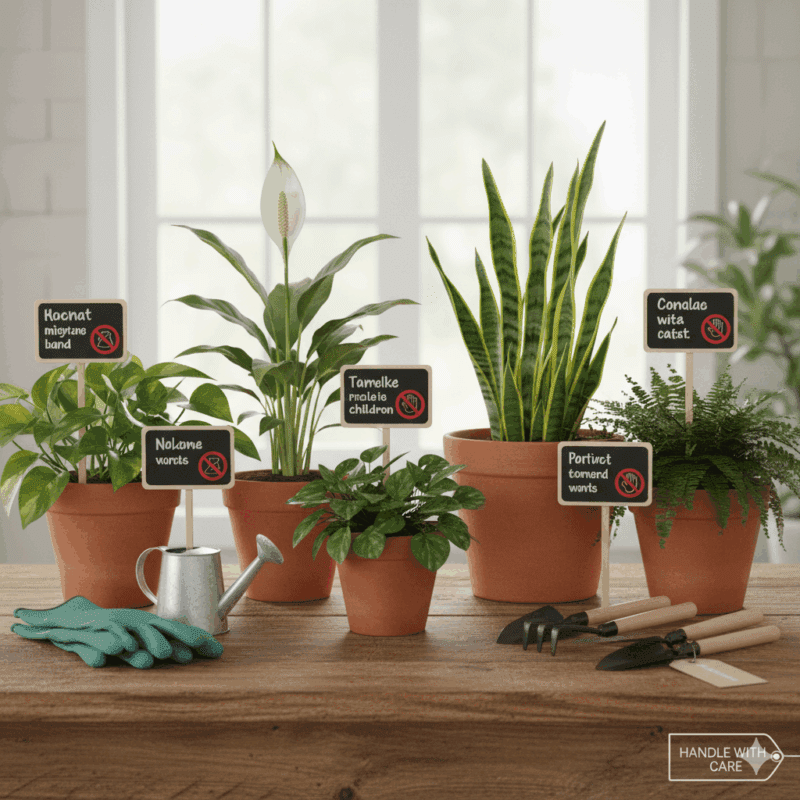 Toxic Plants to Place Out of Reach (Handle with Care)