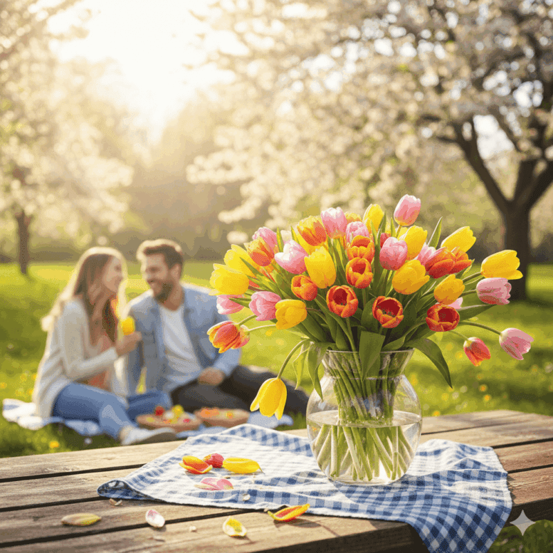 Tulips Happiness and Grace