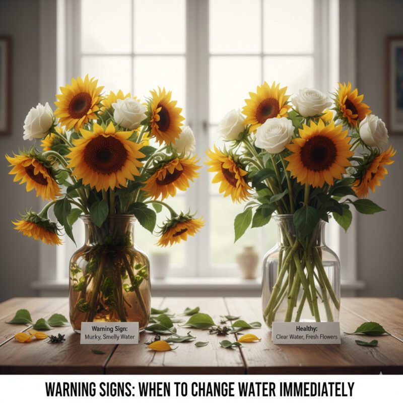 Warning Signs When to Change Water IMMEDIATELY