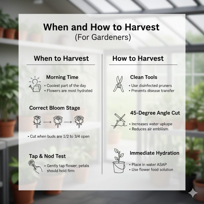 When and How to Harvest (For Gardeners)