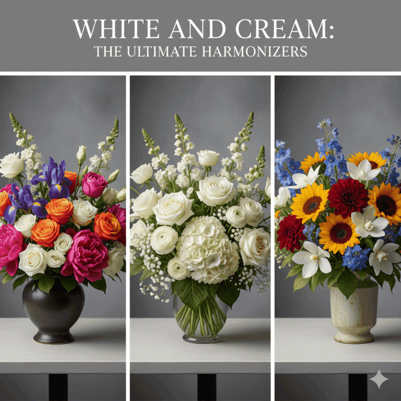 White and Cream The Ultimate Harmonizers