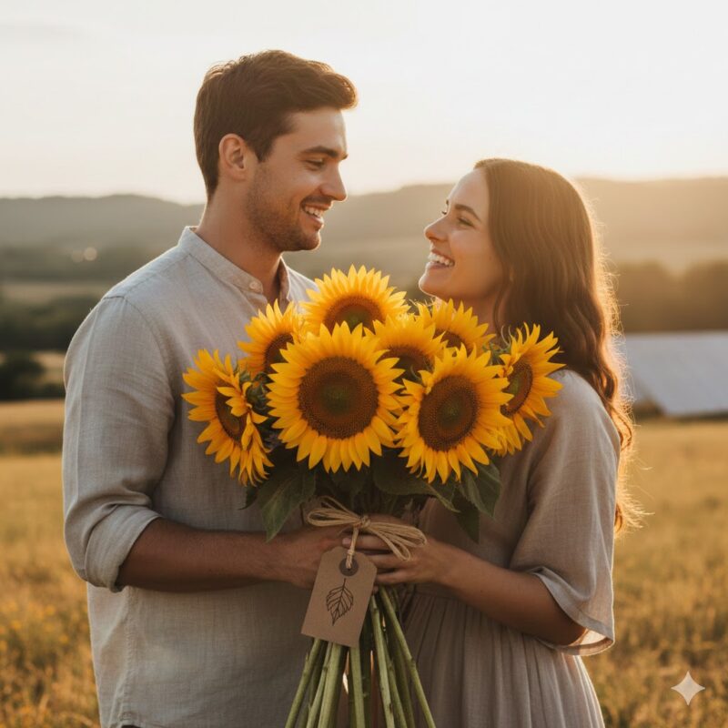 3. Sunflowers - The Sustainable Choice