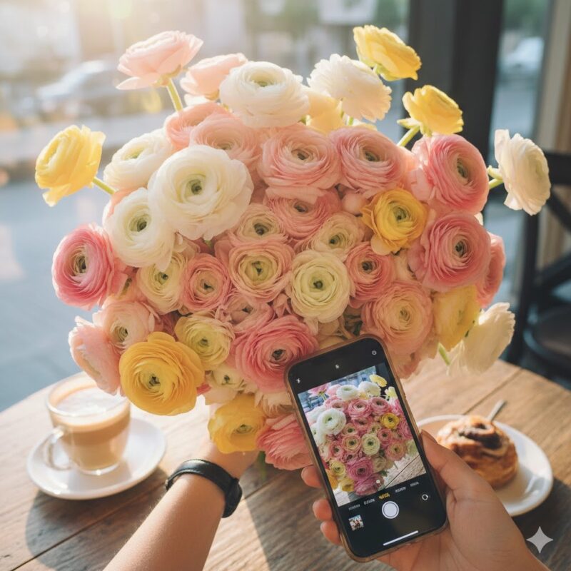 6. Ranunculus - The Instagram-Worthy Choice