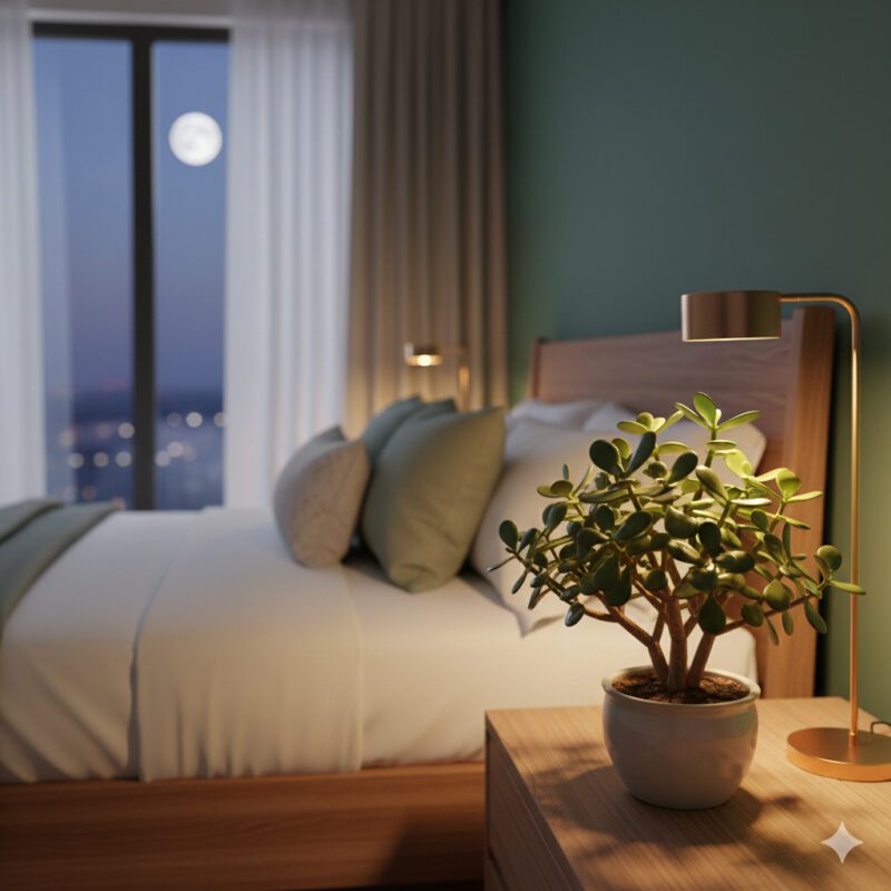 9. Jade Plant (Best for Feng Shui and Luck)