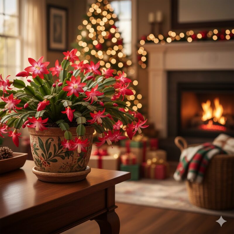 Bring the Spirit of Christmas Home with a Blooming Christmas Cactus Flower
