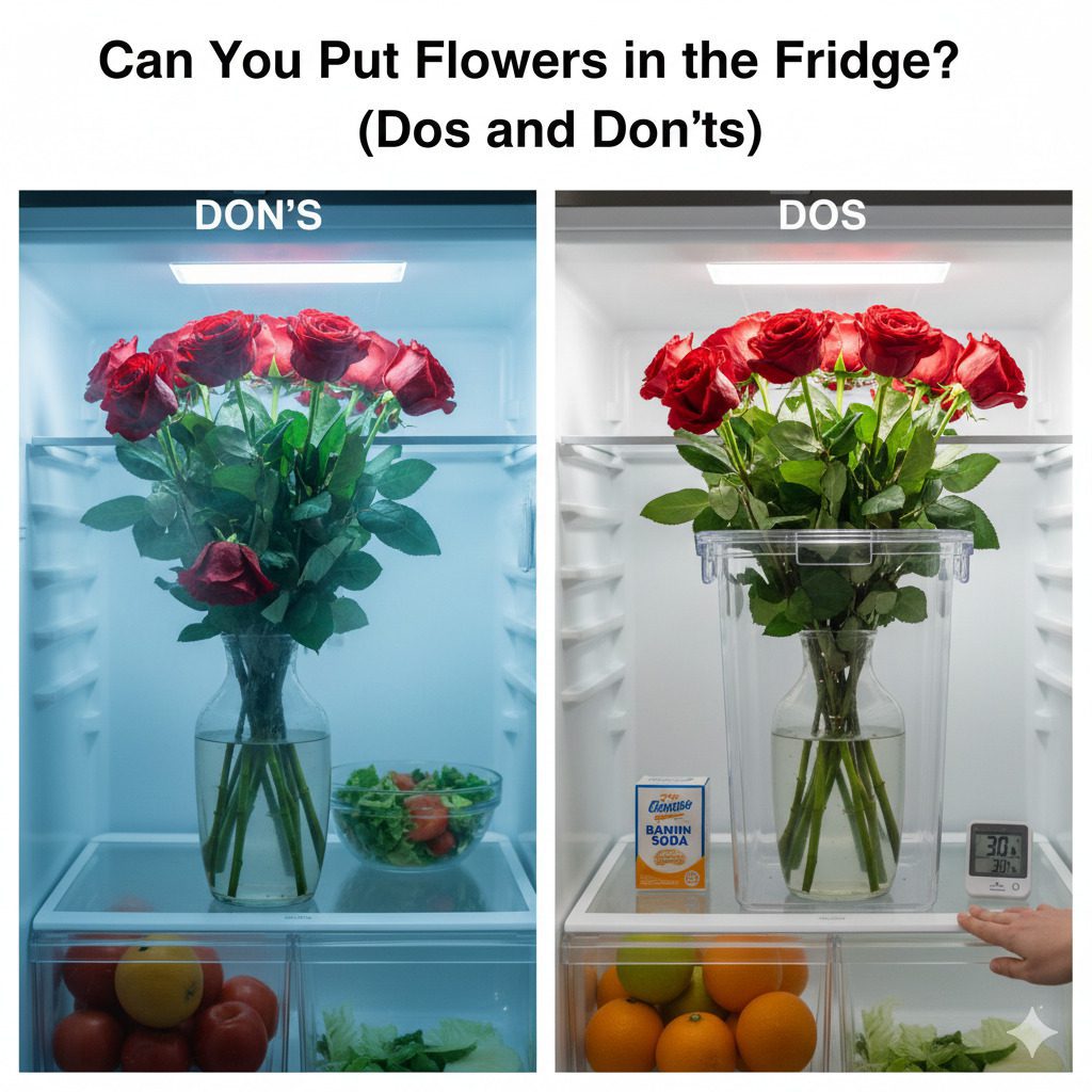 Can You Put Flowers in the Fridge (Dos and Don’ts)