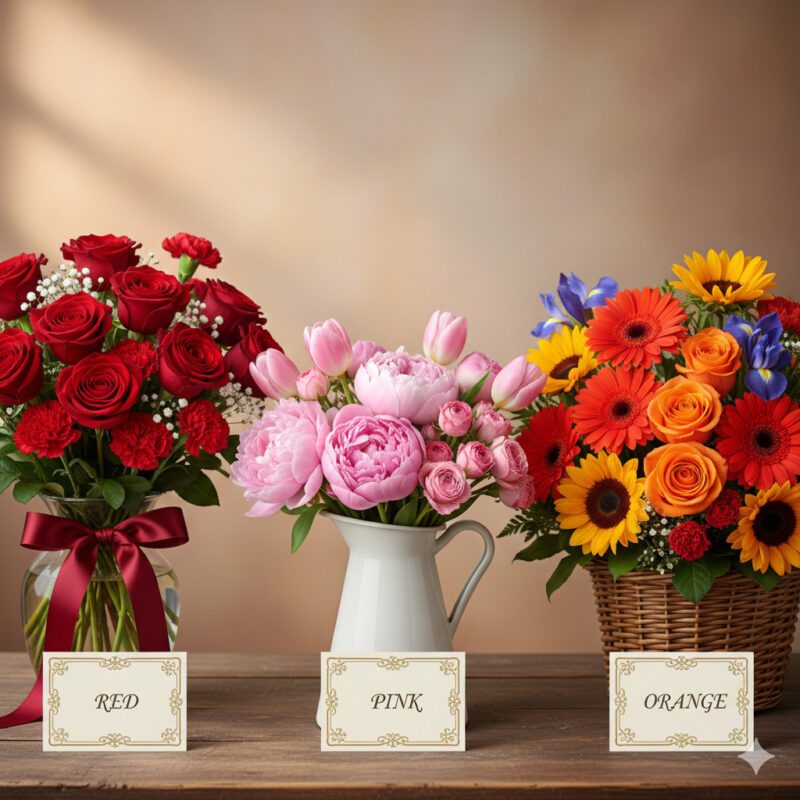 Colors That Speak Passionately (Red, Pink, Orange)