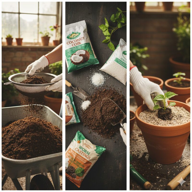 Crafting the Ideal Planting Medium