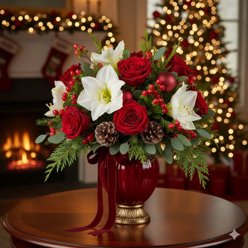 Deliver the Magic of Christmas with the Holiday Season Bouquet