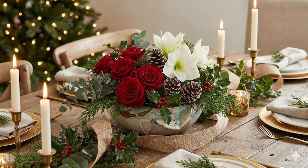 Handcrafted Artistry for Your Christmas Table