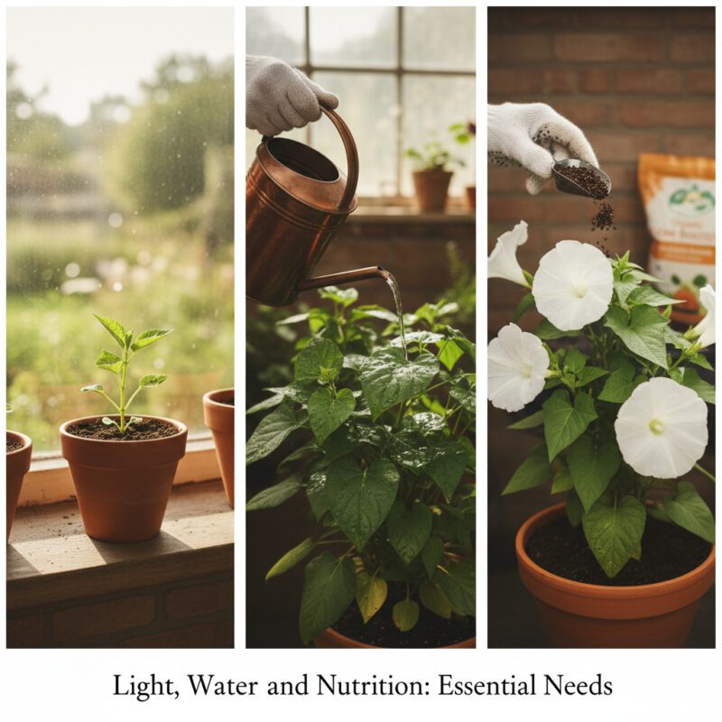 Light, Water, and Nutrition Essential Needs