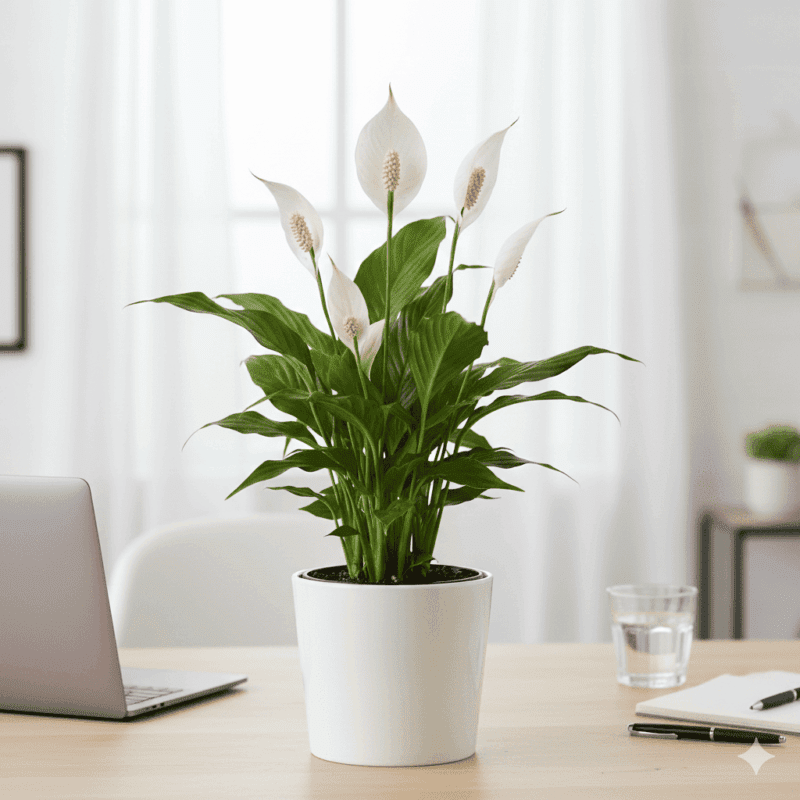 Peace Lily (Spathiphyllum)