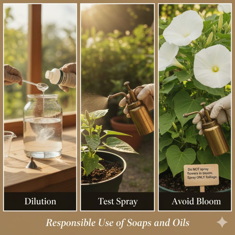 Responsible Use of Soaps and Oils